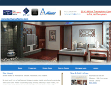 Tablet Screenshot of maxhuangrealtor.com